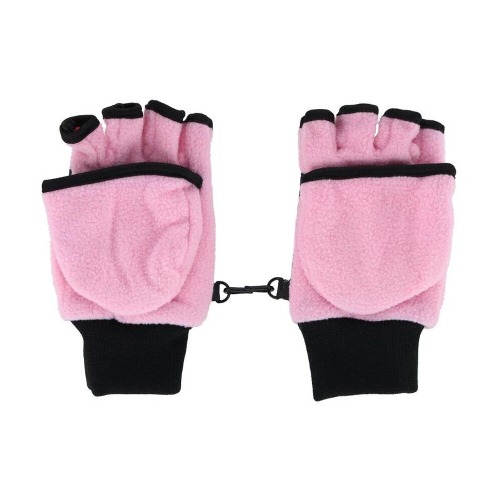 Iceberg Polar Wear Kid's 4-7 Fleece Convertible Fingerless Glove to Mitten